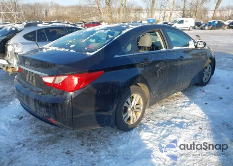 2013 Hyundai Sonata Gls из США, поврежденный, VIN 5NPEB4AC4DH516435